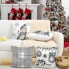 Artmag Christmas Pillow Covers 16x16 Inch Set of 4, Decorative