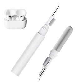 Earbud Cleaning Kit 3 in 1 – Complete Set with Sponge, Brush & Metal Tip for Deep Cleaning, Dust & Earwax Removal for Wireless Earphones & Other Devices