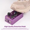 Mingzhe MAD Cow Guitar Distortion Effects Pedal GAIN/VOL/TONE/VINT/MOD/4-Mode Knob DC