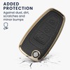 kwmobile Car Key Case Compatible with Ford 3-Button Car Key
