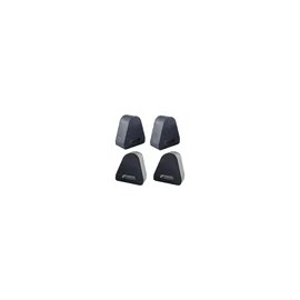 Parachoques De Tope De Puerta Trasera Para Chevy Silverado G Negro Animal Brillante