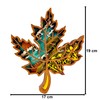 Maple Leaf 3D Wooden Decor, Eco-Friendly Natural Plywood Art, Maple