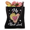 My Ball Sack | Funny Knitting Yarn Crochet Supplies Storage