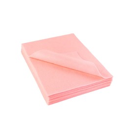 Fabric Craft Felt Soft and Durable 9" x 12" Sheets - 22.5cm X 30.5cm Felt Fabric for DIY Arts & Crafts, Decorations - Soft and Durable Craft Felt - Multi-Purpose (Light Pink, 15 Pieces)