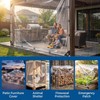 Clear Tarps Heavy Duty Waterproof 4x6ft, 14Mil Clear Vinyl Tarp