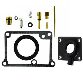 YJGZSVK New Carburetor Carb Rebuild Repair Kit & Intake Manifold Boot for Yamaha YFS200 Blaster 200 1988-2006