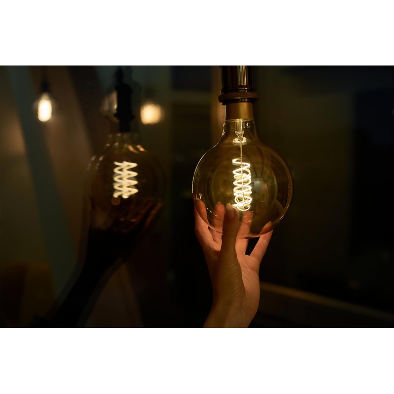 Shelly Vintage G125 WiFi Controlled Bulb with Dimming and Power