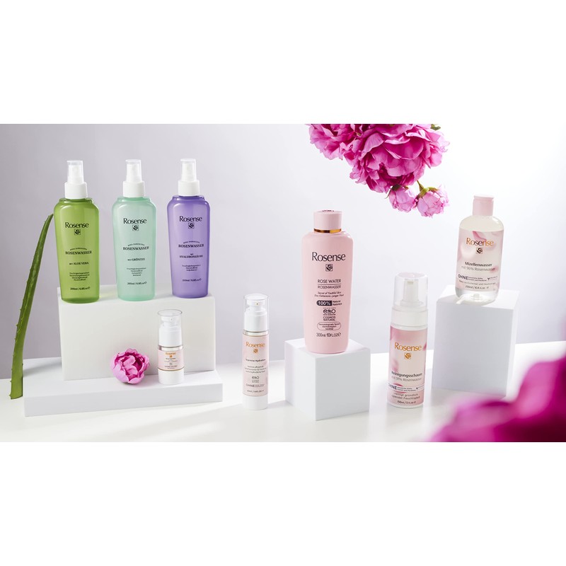 Rosense Supreme Augenserum â intensive Augenpflege feuchtigkeitsspendende Gesichtspflege Anti-Aging vegan