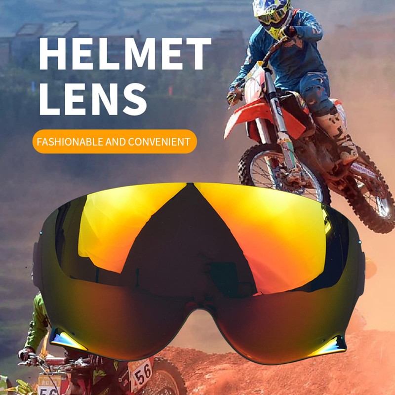HUIOP Helmet Lens,Helmet Visor Replacement for SHOEI JO EX-ZERO CJ3