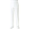 For Medical / Nursing Facilities / Food Factory Slacks (Knitted) Unisex KAZEN White Size: M 830-10
