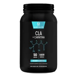 Cla  Carnitina Suplemento En Polvo Muscle Life 1kg 100servi                                                                                           