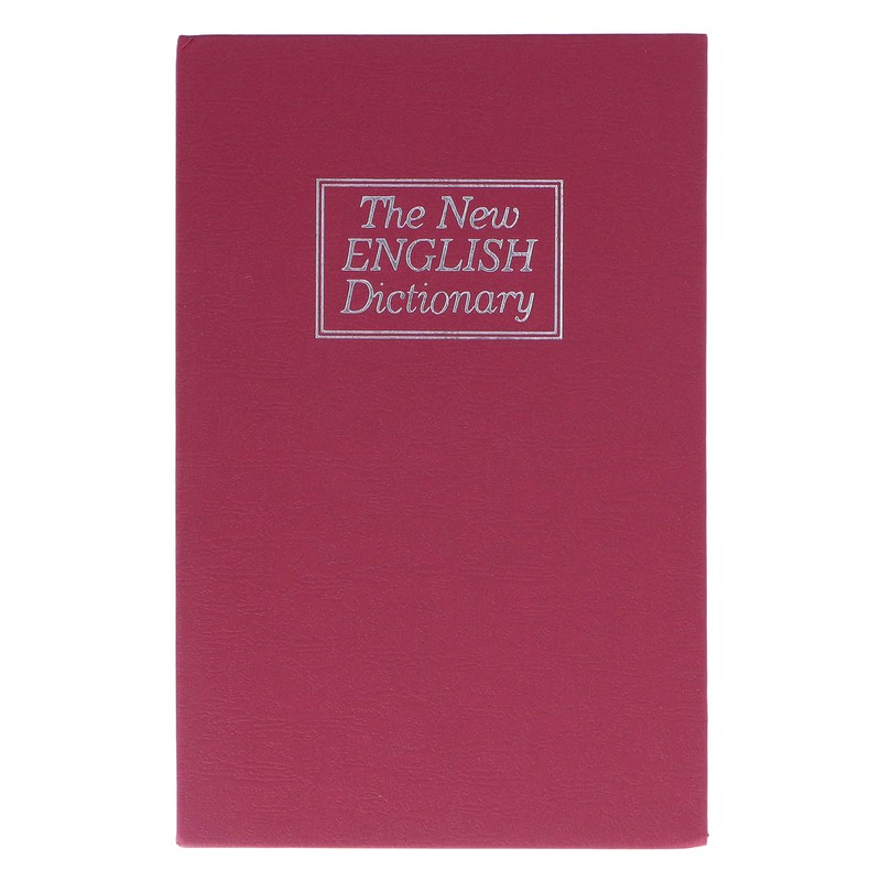 Diversion Book Safe Imitation Books Realistic Stainless Steel Liner Portable