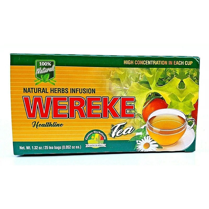Platimex 2 Boxes TE DE WEREKE Tea 50 bags 1.5
