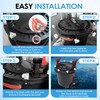 HappyAlley 6 Pack Replacement Parts Compatible with Fluval Canister Filters,