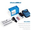 CHOICEMMED Finger Pulse Oximeter - Blue Blood Oxygen Monitor with