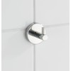 WENKO Bosio Wall Hooks Set of 2 High-Quality Rustproof Shiny