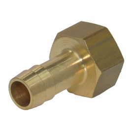 Screw-On Hose Nozzle G 1/2 Inch 8 mm, 16 Bar Material: Brass