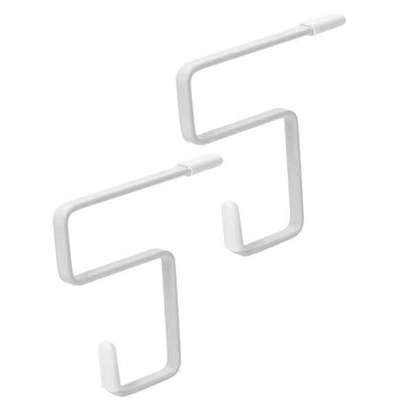 GREENADSCAPE 2Pcs Iron Desk Schoolbag Hook Adjustable Movable Purse Holder