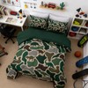 Holawakaka Boys Dinosaur Camouflage Comforter Set with Sheets, Twin Size