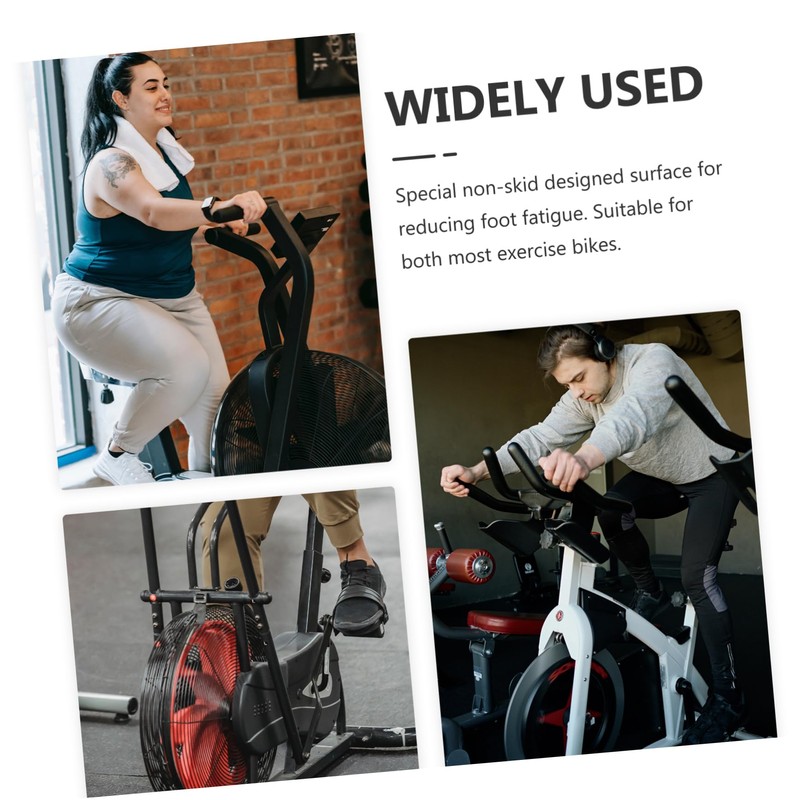 Gatuida 1Pair Dynamic Exercise Bike Pedal Lightweight Pedals with Rugged