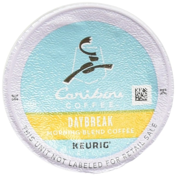 Caribou Coffee, Daybreak Morning Blend, K-Cup Portion Pack for Keurig K-Cup Brewers (Pack of 48)