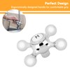 Tap Head Replacement,Cross Head Chrome Plated Tap Conversion Faucet Knob