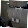 FELTECHELECTR 2 Pcs Car Seat Headrest Hooks Double Head Design