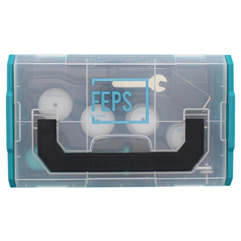 FEPS Tool FE-BOX002 Sealing Roller Assortment Box 9 Pieces Consisting