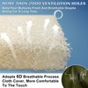 6D Ventilated TPEE Seat Cushion - Elastic Support Pad for