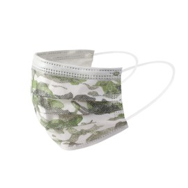 Komonee Face Mask 3 Ply Disposable Camo Dustproof Mouth Cover Covering For Men Women Outdoors Indoors Cycling Ski Protection (Pack of 10)