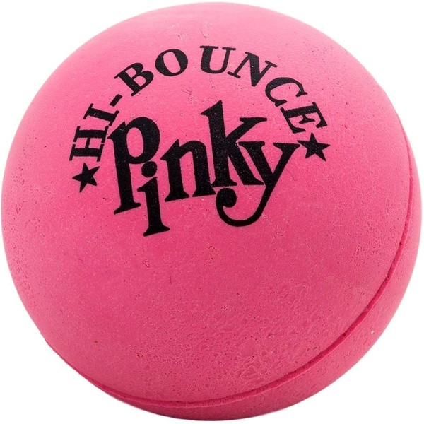 JA-RU Super Bounce Pinky Ball (1 Bouncy Ball) Outdoor Games & Indoor Playground Kids Toys. Massage Therapy Stress Balls. Sports Party Favors & Carnival Prizes in Bulk. 976-1p
