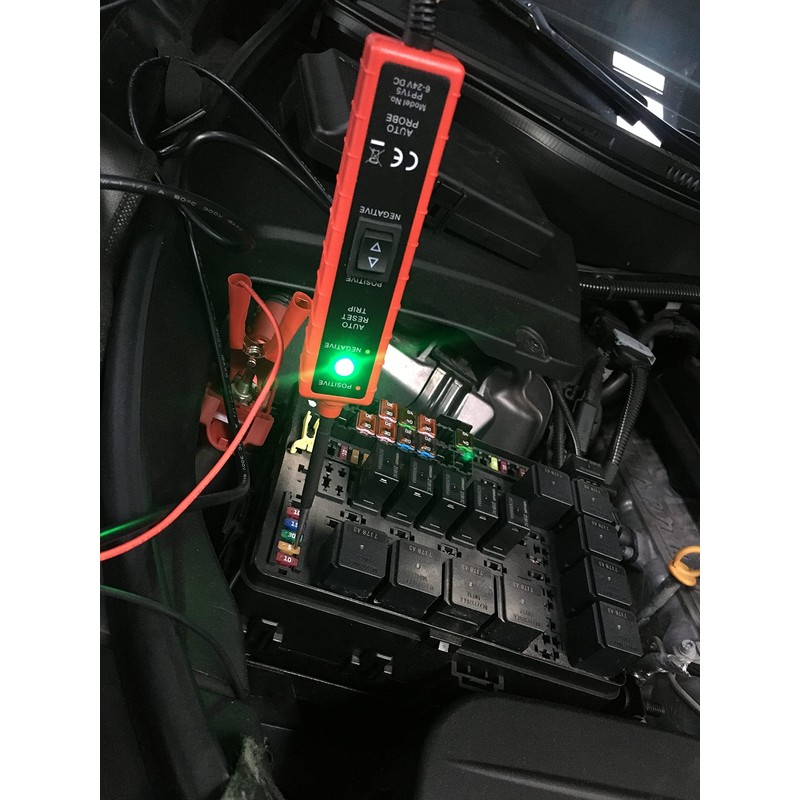 ZKTOOL Power Circuit Probe, Automotive Electrical System Tester DC 6-24V,