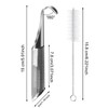 304 Stainless Steel Tea Infuser Set - Reusable Fine Mesh