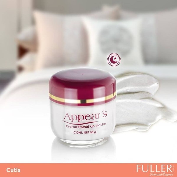 Appear's Crema facial anti-edad con colageno,set de 2 piezas dia