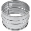 4" Inch Galvanized Metal Vent Duct Connector - Round Extension