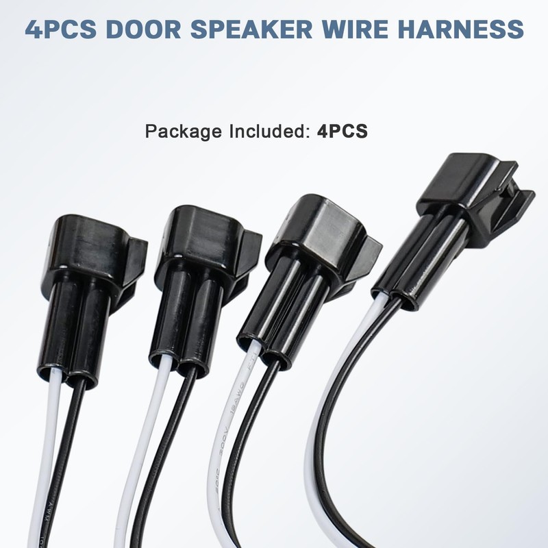 Fiegromech Car Speaker Wiring Harness Adapter Compatible with Ford Escape