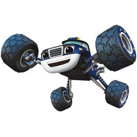 Nickelodeon 9 Inch Darington Decal Blue Truck Blaze Monster Machines Removable Peel Sticker
