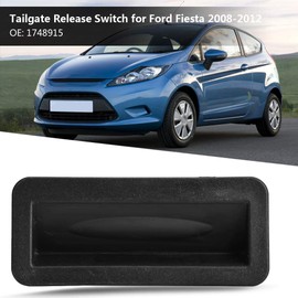 Boot Switch, Aramox Boot Flap, Tailgate Release Switch, Boot Opening Push Button Fit for Fiesta 2008-2012 1748915