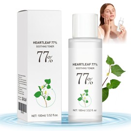 Allony Heartleaf 77% Toner, Face Toner Gesicht, Beruhigende Haut Gesichtstoner, Heartleaf 77% Soothing Toner, Beruhigt die Haut, Feuchtigkeitsspendend, Für Alle Hauttypen Geeignet(100ml)