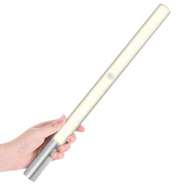 LED Closet Light Battery Operated, BLS T402 Super Bright Wireless Under Cabinet Lighting | Motion Sensor Light | Large 4000mAh Rechargeable Battery Powered | 4000K Daylight White | 180 Days Run Time