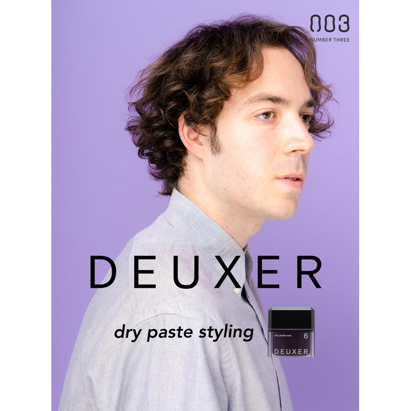 DEUXER Dry Paste Wax 6 (Set of 2) Hair Wax,