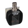5five Soap Dispenser with Sponge 400 ml Black