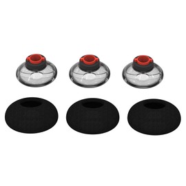 Wiki VALLEY Earplugs for Plantronics Voyager 5200 Bluetooth Headset, Pack of 3 Earplugs Tips, Ear Pads Foam Set Cushion for Voyager 5200 UC 5220 5210 Series Large