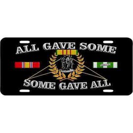 All Gave Some Vietnam License Plate