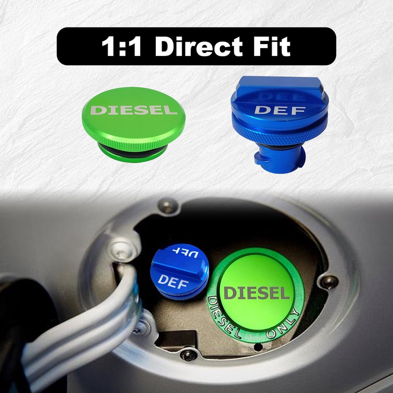 Diesel Fuel Cap Compatible with Dodge Ram, Magnetic Diesel Fuel