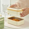 Stainless Steel Insulated Lunch Box Multiple Compartments Fashionable Safe Stainless