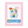 Nakabayashi DGVM-A4-P Color V-Cut Mat Mount Pink