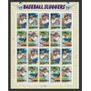 Baseball Sluggers Sheet of Twenty 39 Cent Stamps Scott 4080-83