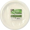 50 Plates Sugar Cane Pure Undivided Diameter 23 cm 2