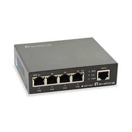 LevelOne Switch 5x GE GEP-0523 60W 4Xpoe